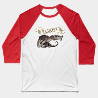 Basilisk DnD Monster Baseball T-Shirt